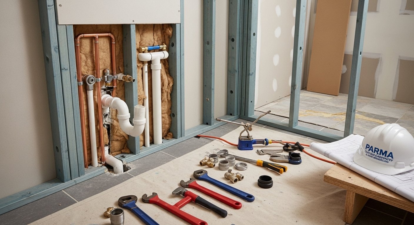 Basement Finishing in Parma, OH project by Parma Custom Carpentry & Home Remodeling